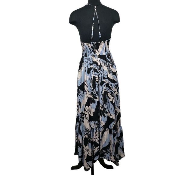 Free People Intimately Floral Blue Smocked Dress - Women’s M - Picture 3 of 13